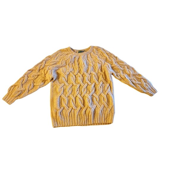 Charter Club  100% Wool Womens Sweater Crew‎ Neck  Brown Sz L By James Justin - Picture 1 of 8